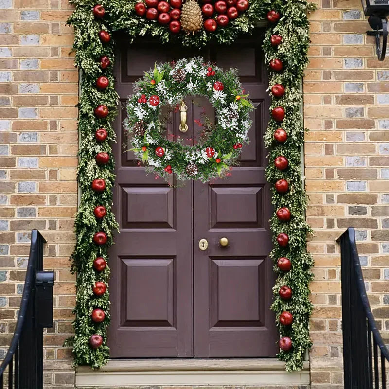 Christmas Wreath for Front Door Seasonal Decor